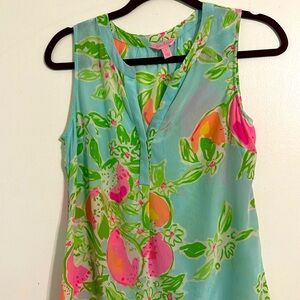 Lilly Sleeveless Silk top